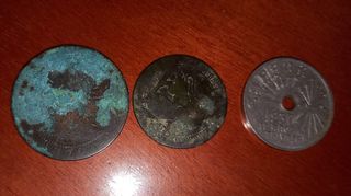 Colección monedas pesetas antiguas