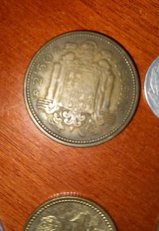 Colección monedas pesetas antiguas