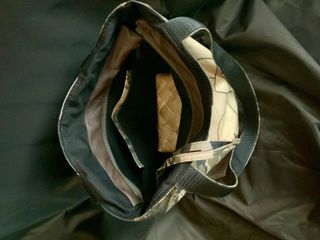 Tote bag camouflage, borsa a spalla