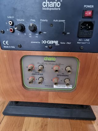 subwoofer autoamplificado para reparar