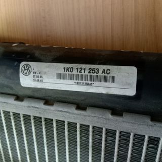 RADIADOR AGUA VOLKSWAGEN PASSAT 1.8 GASOLINA AÑO 2