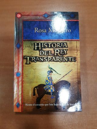 HISTORIA DEL REY TRANSPARENTE ROSA MONTERO OFERTA.