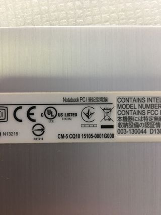 Carcasa inferior Asus UX501JW