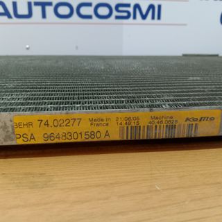 RADIADOR AIRE PEUGEOT 206 1.6 HDI AÑO 2004