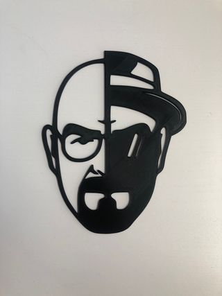 Adorno Heisenberg Walter White 3D