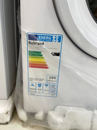 Lavadora 8kg 3 años de garantía