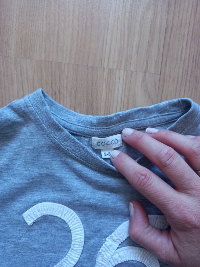 camiseta gocco 2 - 3 años