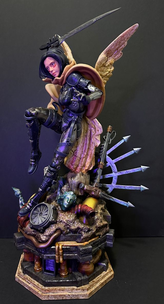 Resina fanart Alita Battle angel Custom