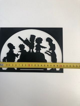 Adorno Los Simpsons Halloween 3D