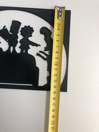 Adorno Los Simpsons Halloween 3D