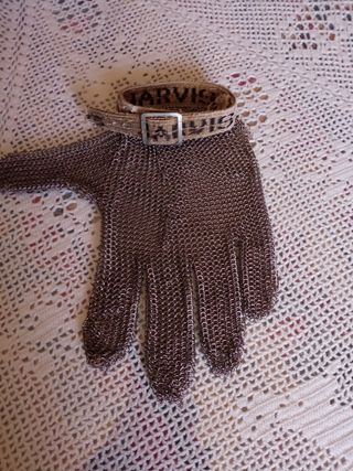 guante de malla talla grande