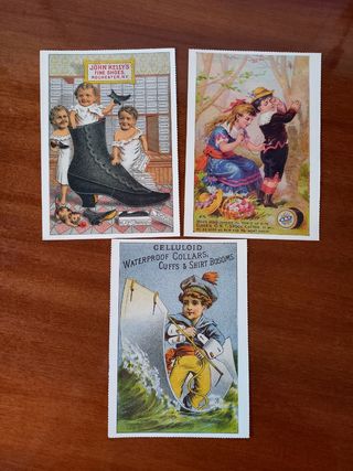 Lote 22 postales Vintage