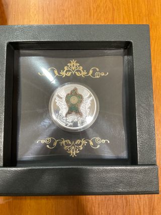 1 onza canada plata proof fabergè art