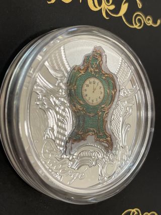 1 onza canada plata proof fabergè art