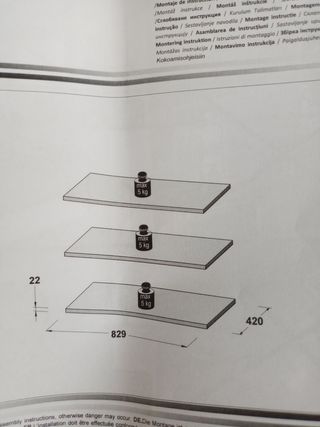 Estante Conforama para armario Skive