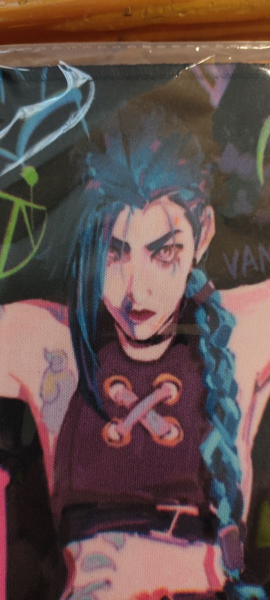 Alfombrilla Ordenador para Ratón lol jinxs