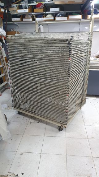 secadero serigrafia  textil pegatinas 