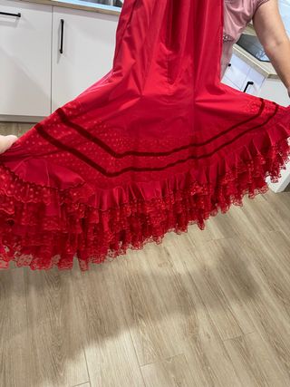 Traje de flamenca 