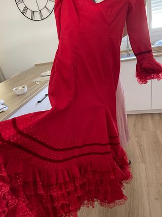 Traje de flamenca 