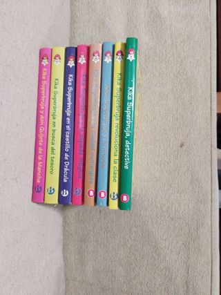 Colección Kika Superbruja 1,4,7,8,9,10,11,12