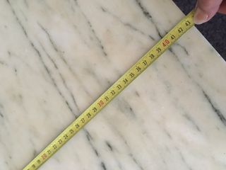 Mesa de centro antigua mármol blanco