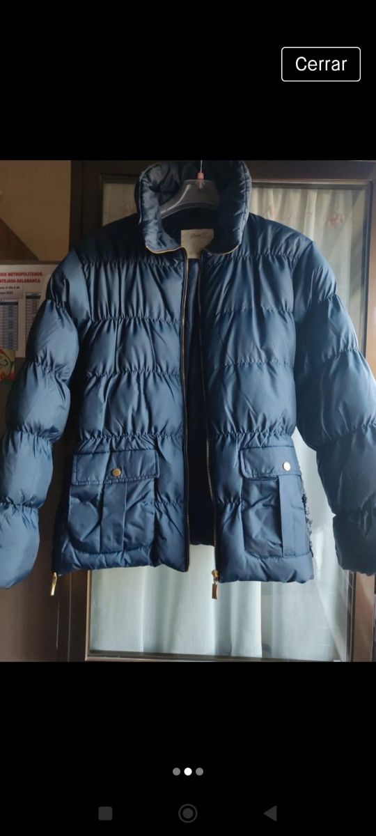 Cazadora azul marino