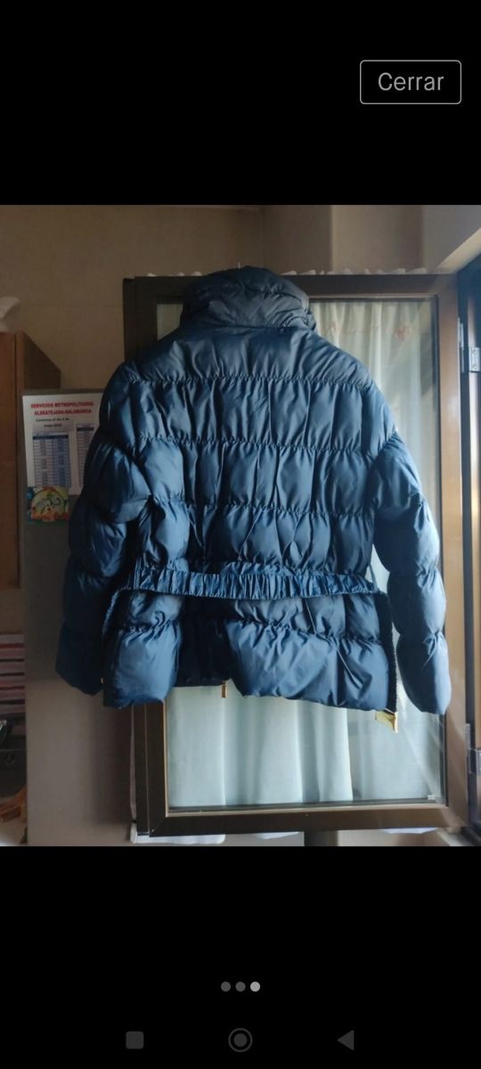 Cazadora azul marino