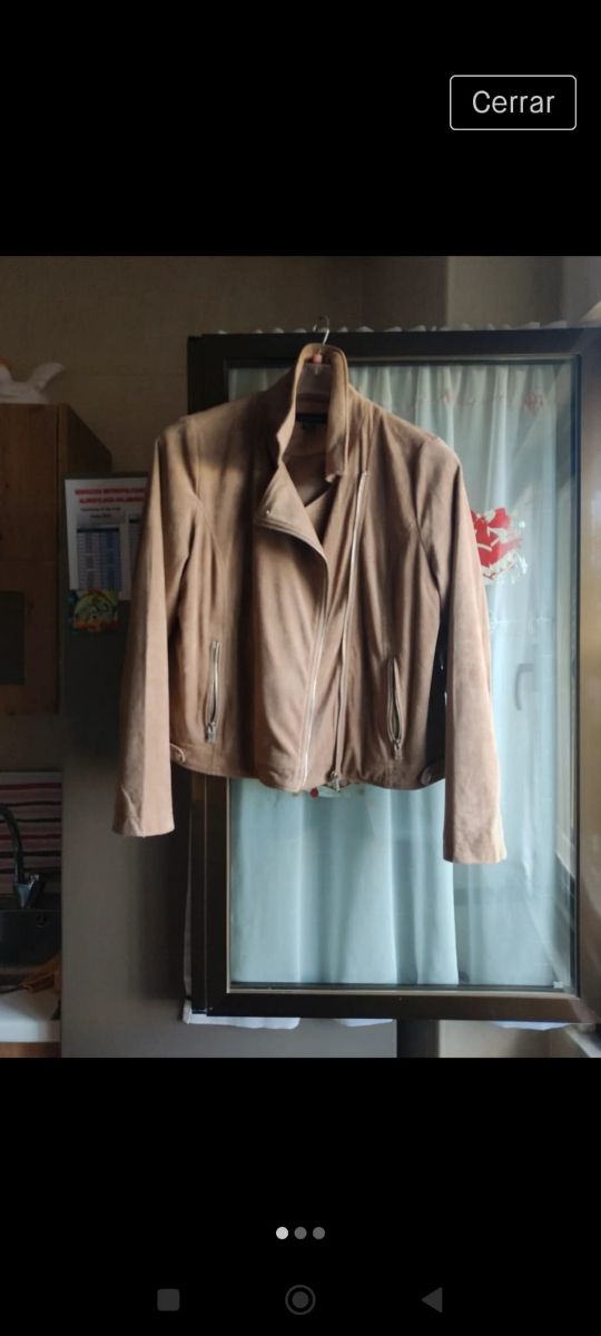 Chaqueta biker marrón de atmosphere