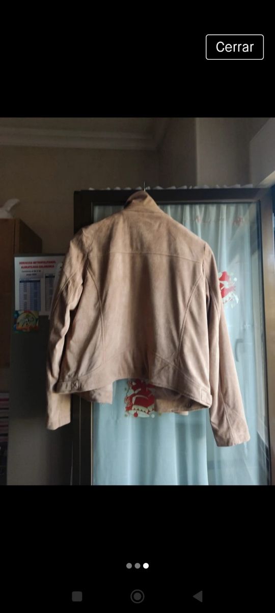 Chaqueta biker marrón de atmosphere