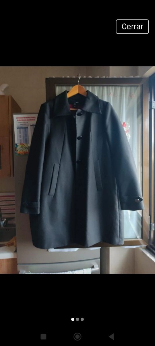 Abrigo negro H&M
