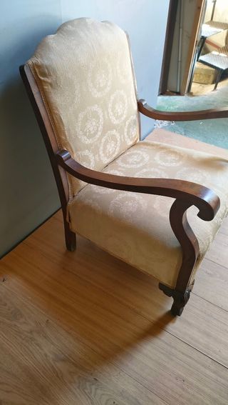 SILLA DESCALZADORA ESTILO FRANCÉS