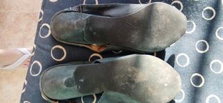 zapatos tacón 36 tercio pelo