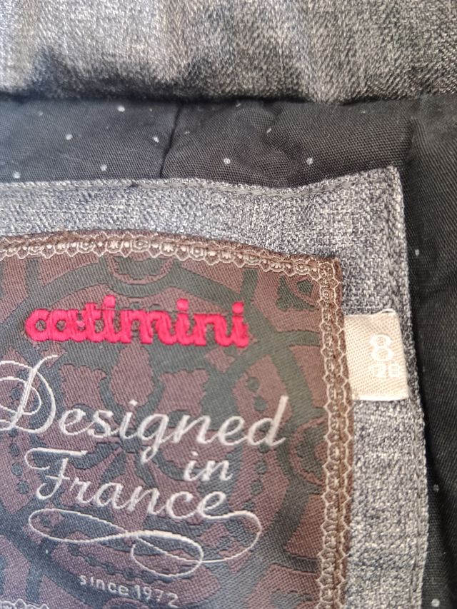 CHAQUETA CATIMINI NIÑA TALLA 8 AÑOS