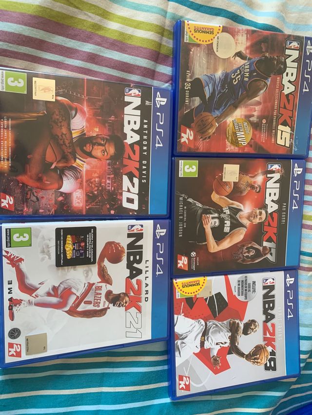 Lote de juegos NBA