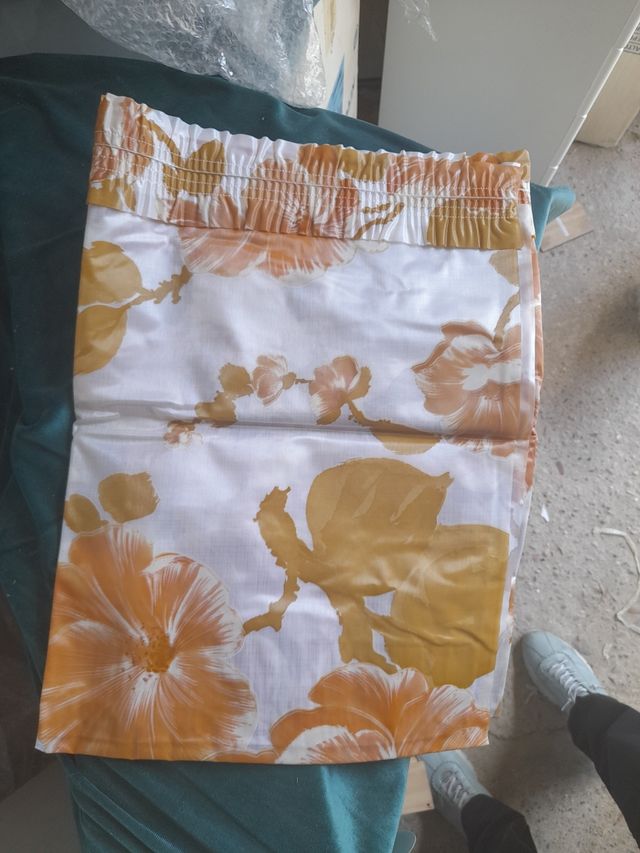 cortina bañera 135 ancho x 150 alto