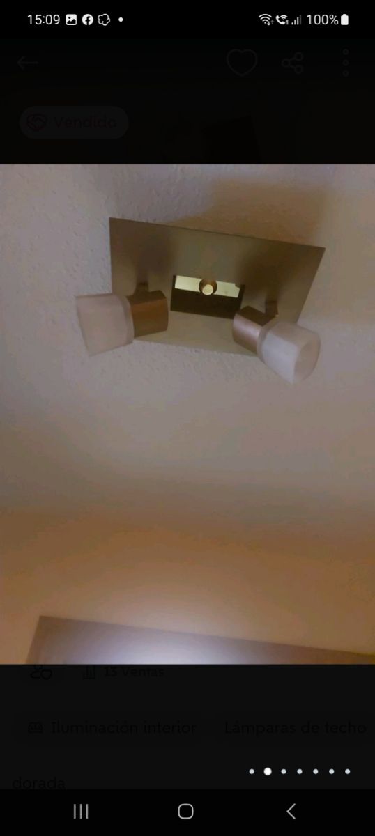 lampara de techo led