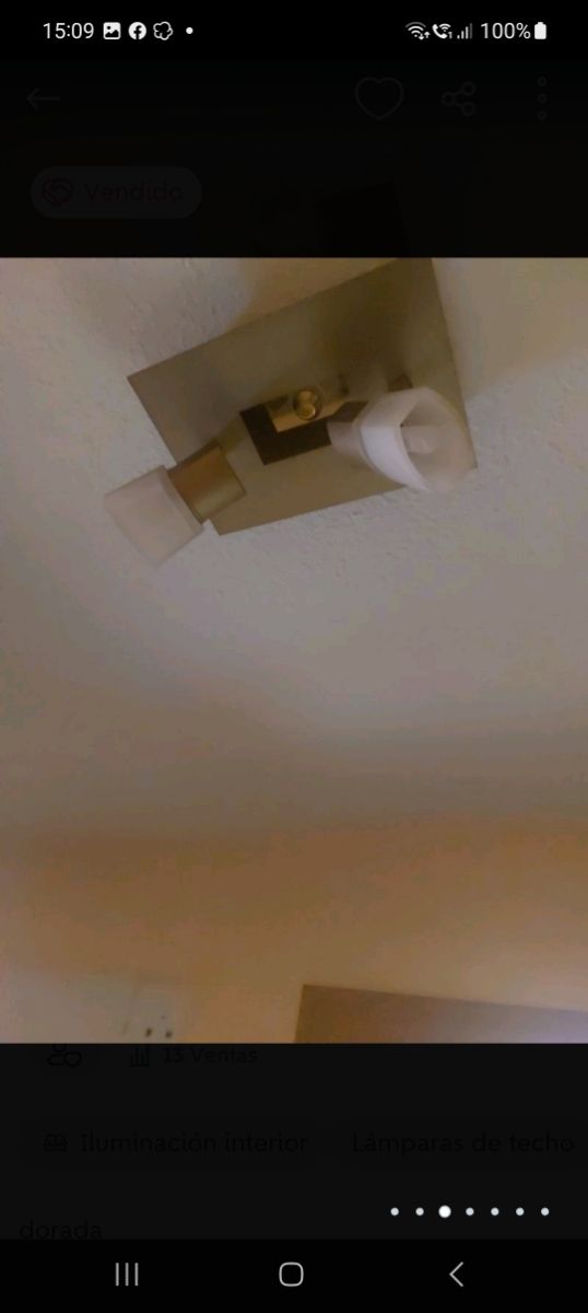 lampara de techo led