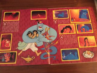 álbum Aladdin completo