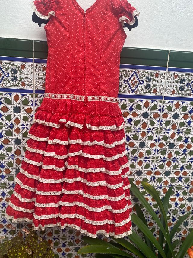 Traje flamenca