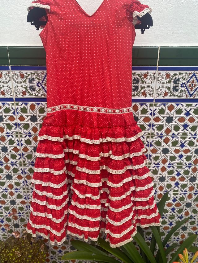 Traje flamenca
