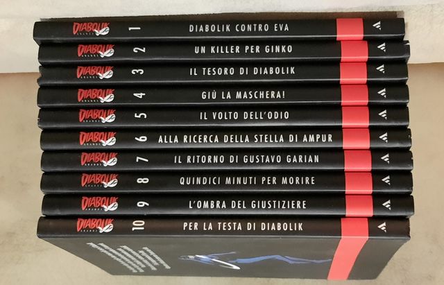 collezione 10 Diabolik
