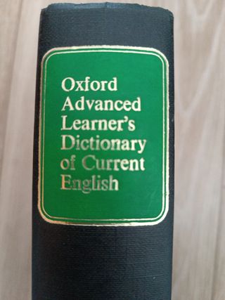 Diccionario Inglés avanzado de Oxford