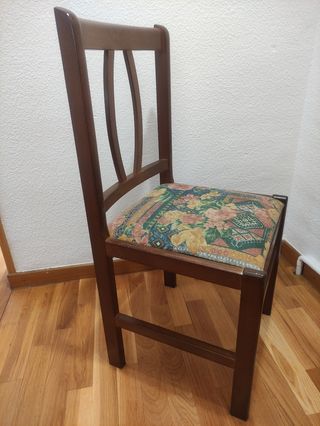 Sillas de madera