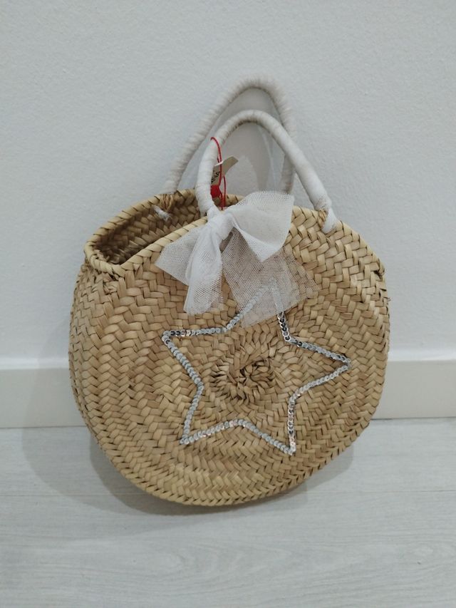 Bolso de mimbre