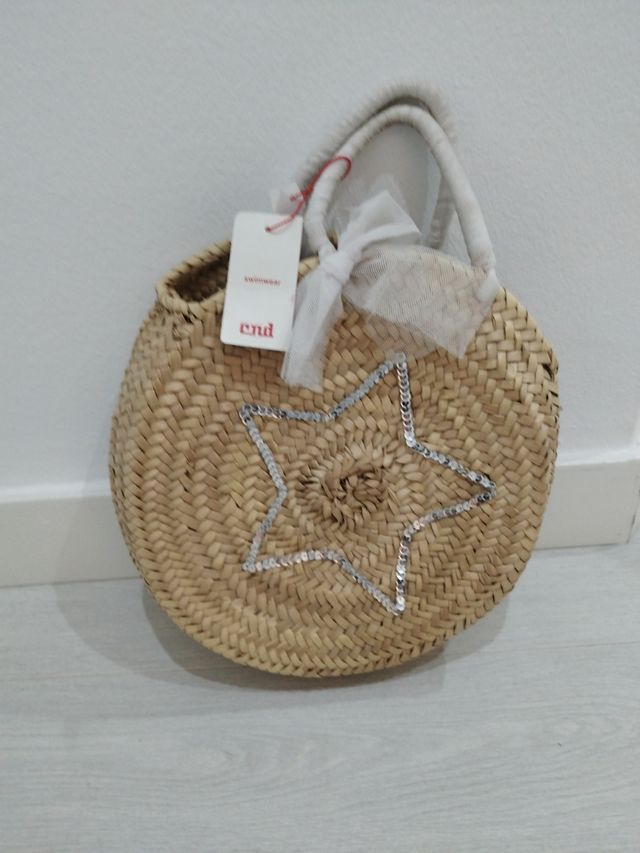 Bolso de mimbre