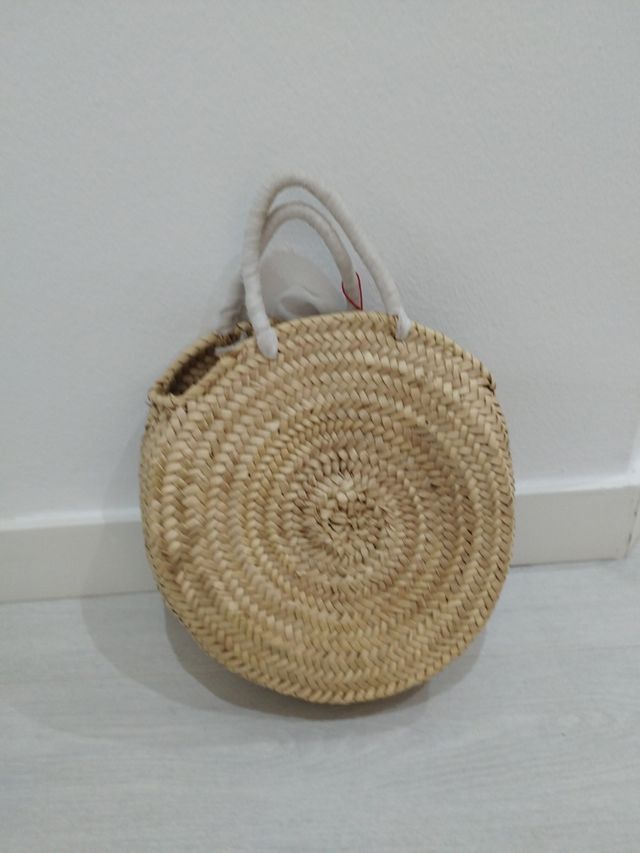 Bolso de mimbre