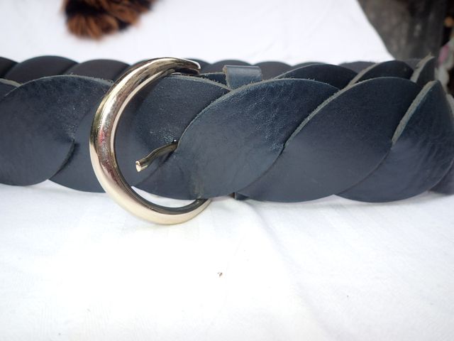 Cintura vintage intrecciata