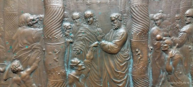 Retablo Jesús de Nazarech con su marco.