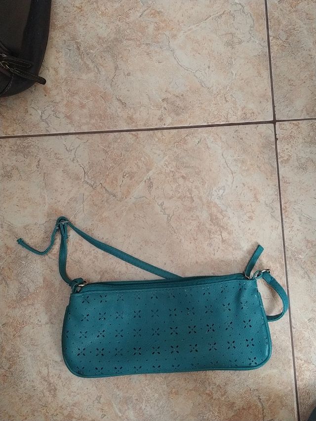 Bolso azul mar