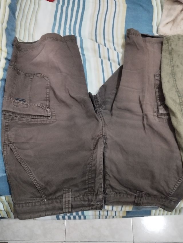 Pantalones cortos múltiples bolsillos
